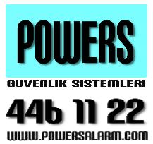 POWERS GÜVENLİK SİSTEMLERİ ALARM VE KAMERA SİSTEMLERİ İZMİR 0 (232) 446 11 22 logo